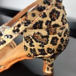 Παπούτσια Χορού Latin Strass Leopards - Image 3